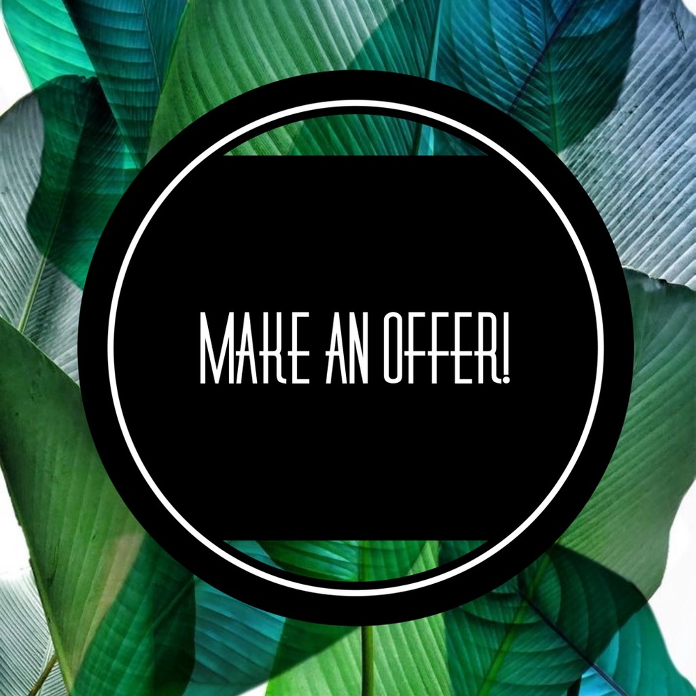 Offers are always welcome!